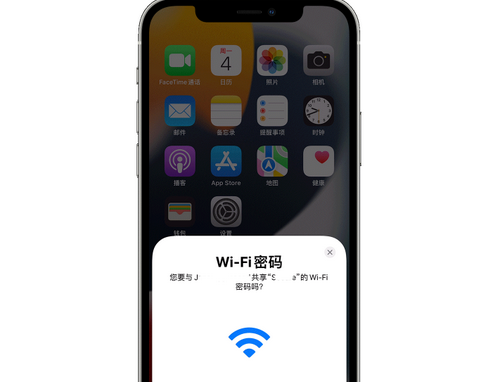 冀州苹果15维修店分享iPhone15如何共享Wi-Fi密码 